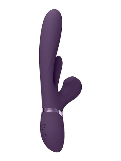 Thrusting G-spot, Flapper, Pulsewave Clit Stimulator - Purple