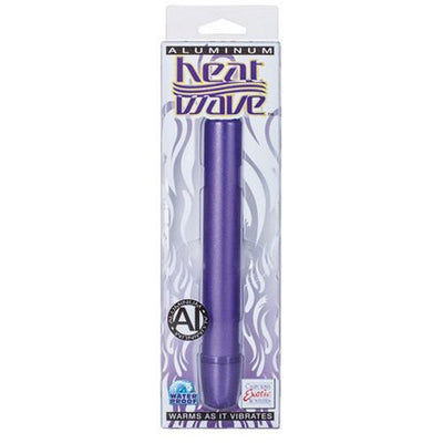 Aluminum Heat Wave Slender Vibrator Vibrators California Exotic Novelties Purple