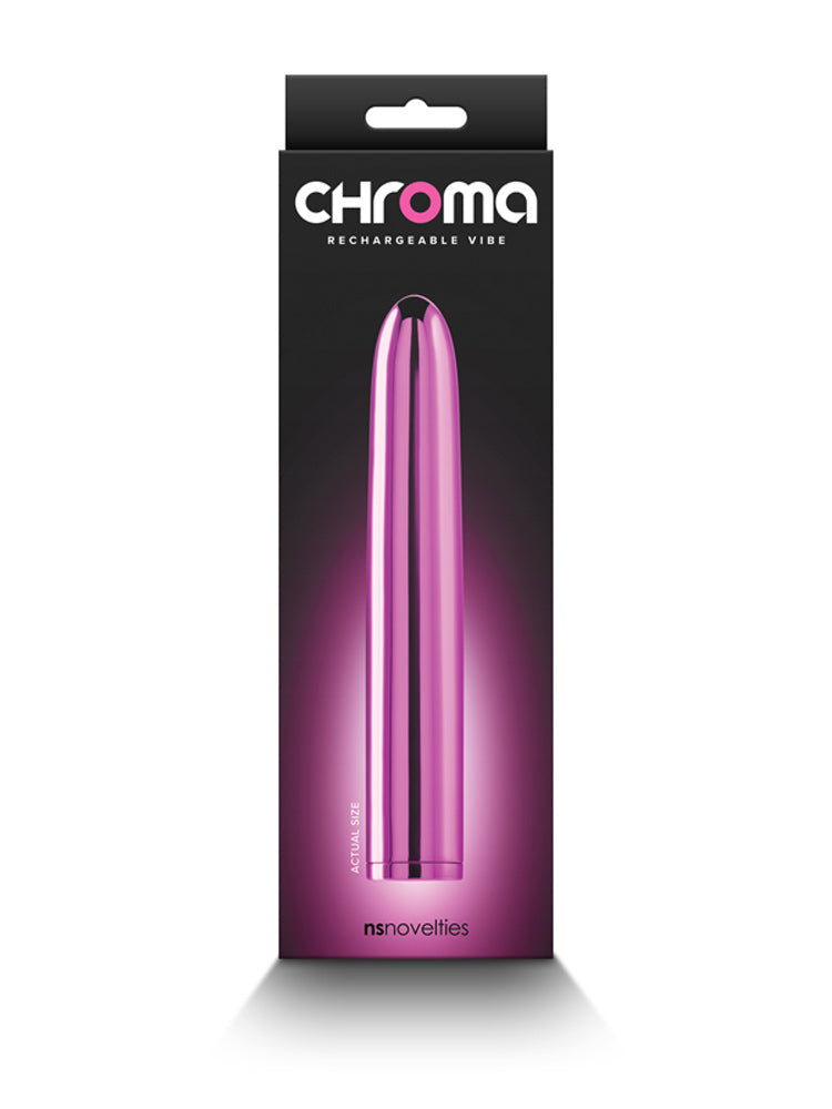 Chroma Rechargeable 7” Classic Vibrator Vibrators ns novelties 