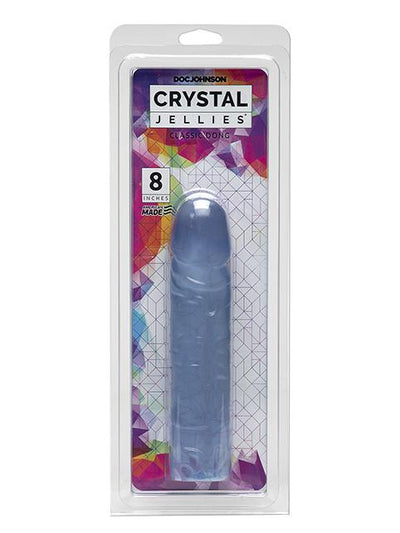 Crystal Jellies Classic Life-Like Dong Dildos Doc Johnson Clear