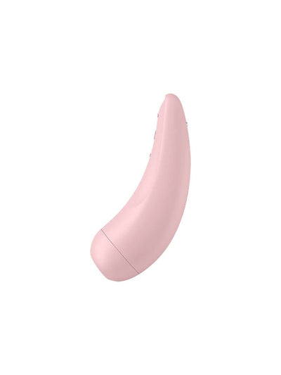 Curvy 2+ Air Pulse Connect App Stimulator Vibrators Satisfyer Pink