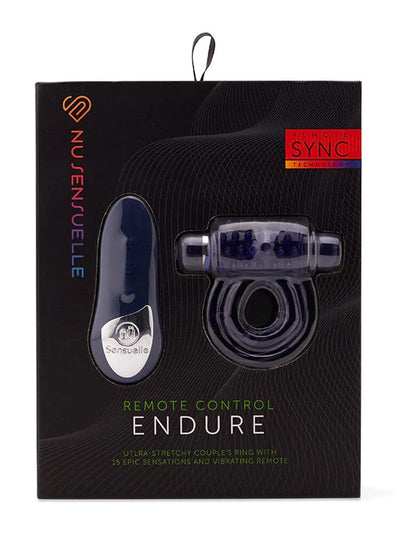 Endure Rechargeable Remote Couple’s Ring More Toys Nu Sensuelle Blue