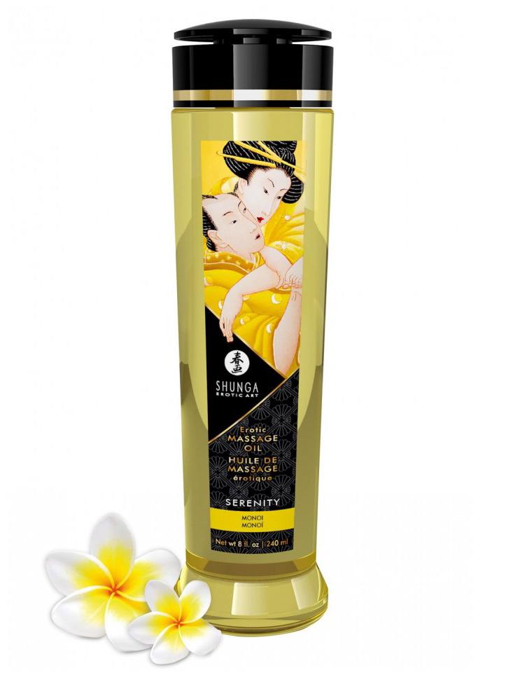 Erotic Massage Oil Lubes and Massage Shunga 8 oz Monoi 