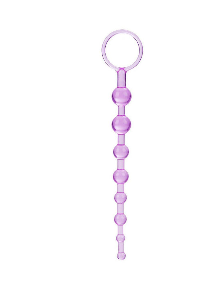 First Time Love Beads Graduated Anal Beads Anal Toys California Exotic Novelties Pink