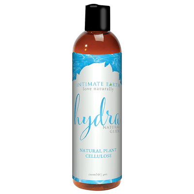 Hydra Water Based Personal Natural Glide Lubes and Massage Intimate Earth 4 oz. 