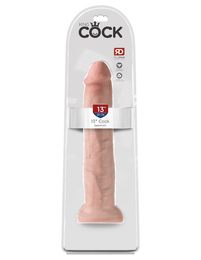 King Cock Real Deal Ultra-Realistic Dildo Dildos Pipedream Products Light 13"