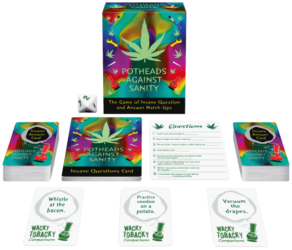 Potheads Against Sanity Adult Card Game Novelties and Games Kheper Games