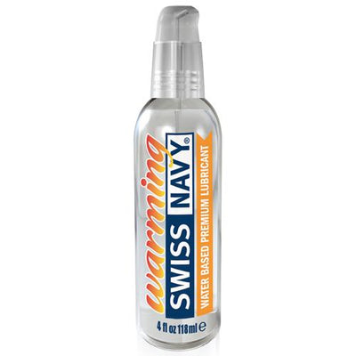 Swiss Navy Warming Water Based Lubricant Lubes and Massage Swiss Navy 4 oz 