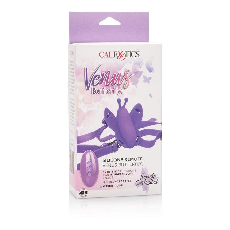 Venus Butterfly Wearable Stimulator More Toys California Exotics Novelties Purple