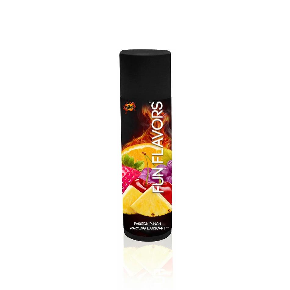 Fun Flavors 4-in-1 Edible Lubricant - Lubes and Massage - Wet - Passion Punch