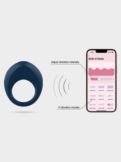 Alan Wireless Cock Ring with APP