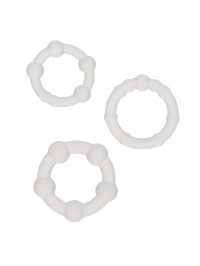 Alpha Liquid Silicone Beaded Rings