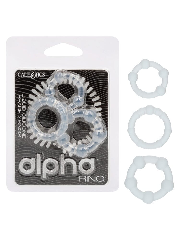 Alpha Liquid Silicone Beaded Rings
