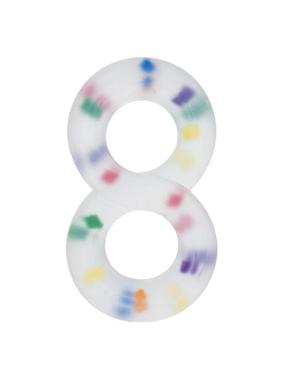 Alpha Liquid Silicone Crazy 8 Party Ring