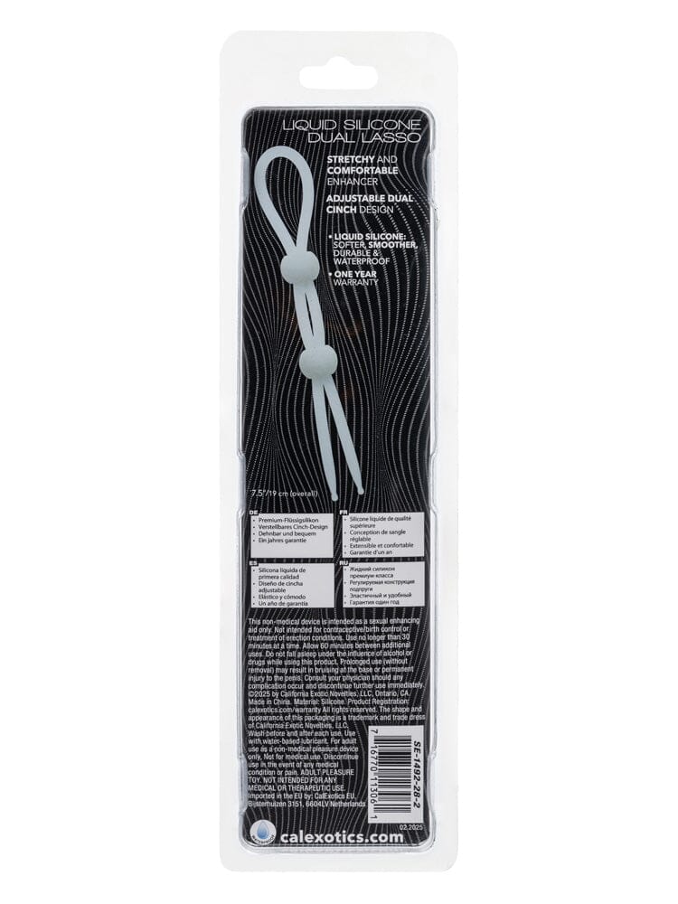 Alpha Liquid Silicone Dual Lasso - Natural