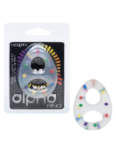 Alpha Liquid Silicone Dual Party Ring