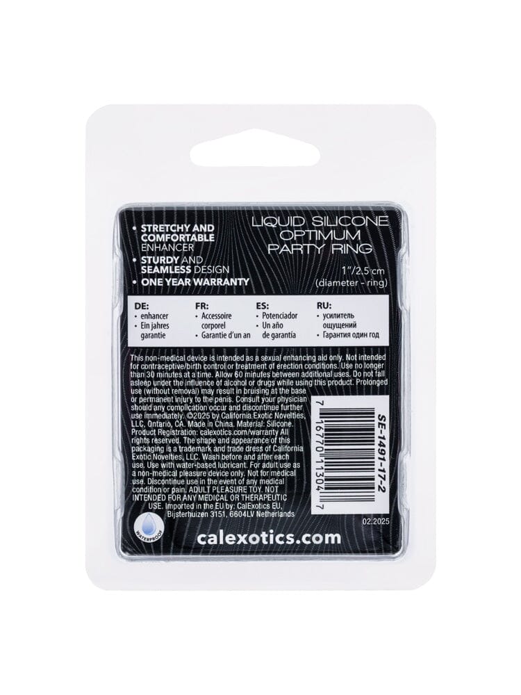 Alpha Liquid Silicone Optimum Party Ring
