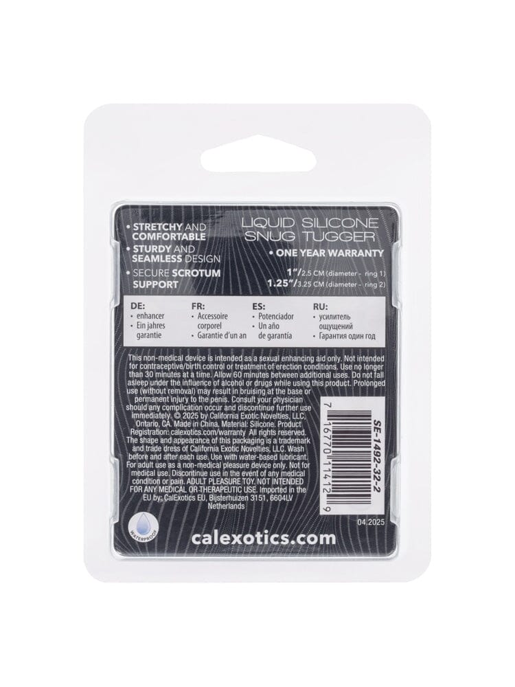 Alpha Liquid Silicone Snug Tugger - Glow-In-The-Dark