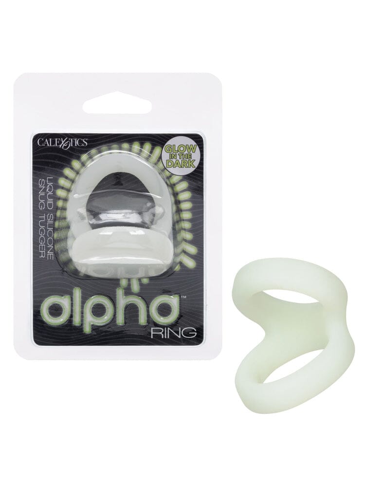Alpha Liquid Silicone Snug Tugger - Glow-In-The-Dark