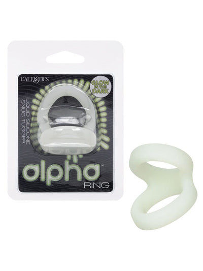 Alpha Liquid Silicone Snug Tugger - Glow-In-The-Dark