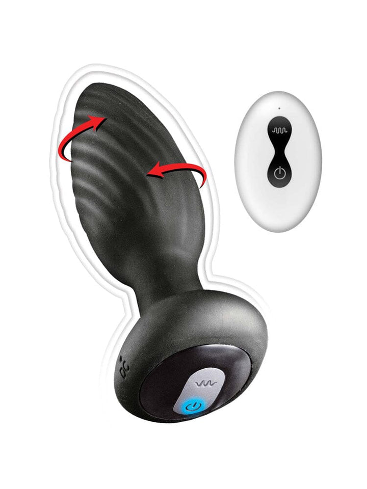 black anal plug Mighty Mini Rechargeable Silicone Anal Plug main image 0