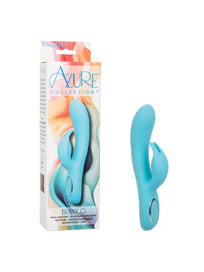 Azure Collection: Bunny G Silicone Rabbit Vibrator