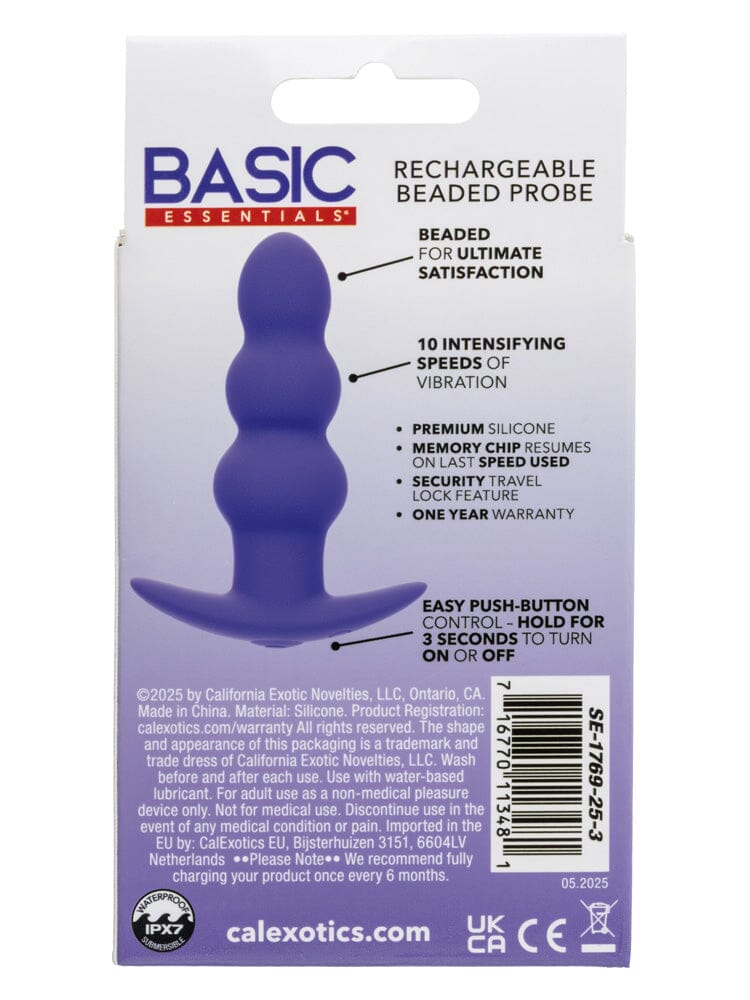Basic Essentials Rechargeable Beaded Probe