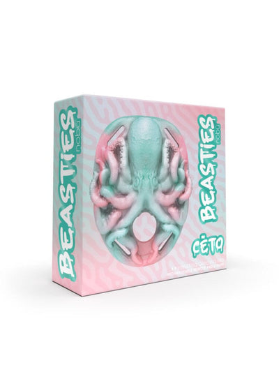 Beasties Cëto - Rechargeable Vibrating Octopus Grinding Pad w Straps and Remote