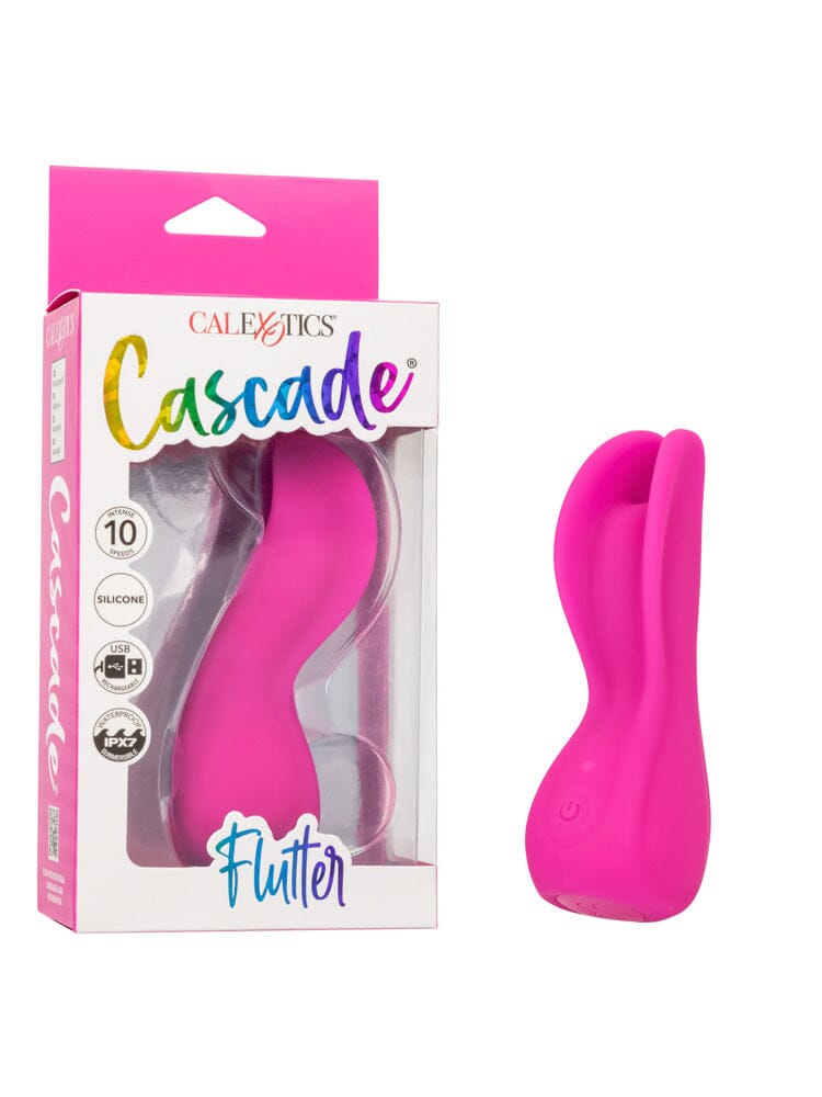 Cascade Flutter Pink Silicone Rechargeable Clitoral Massager