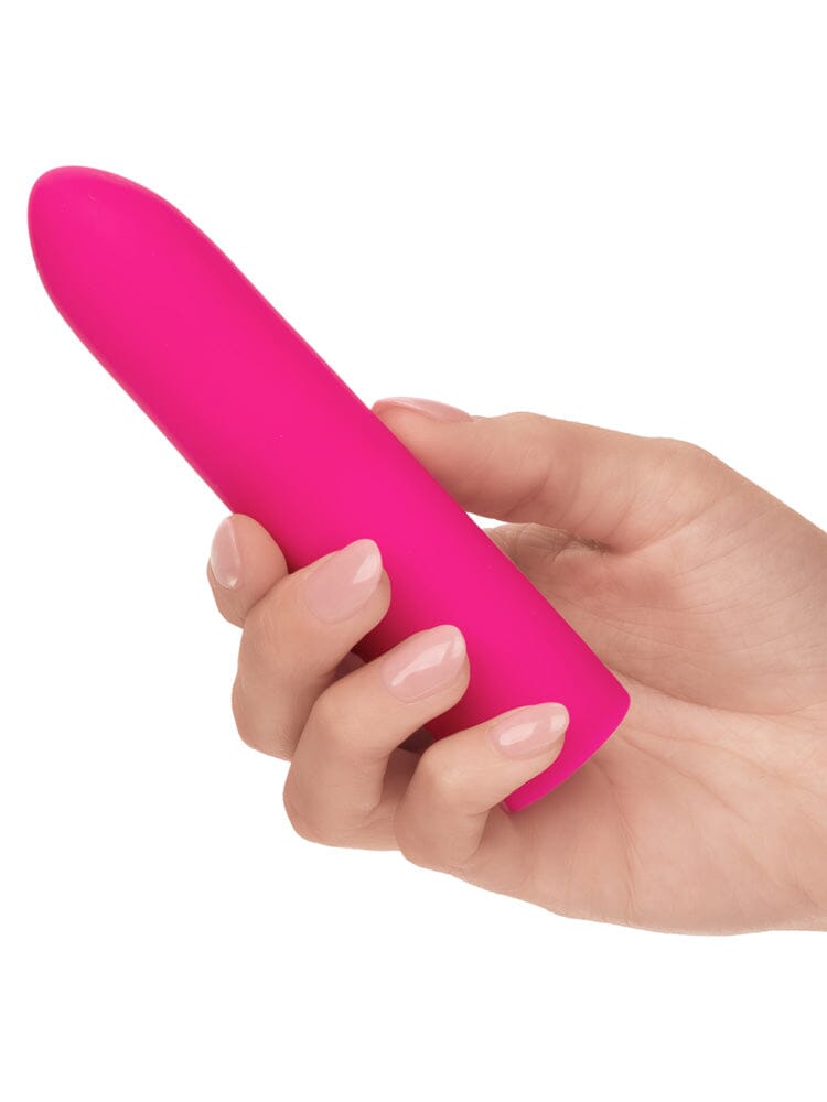 Classic Chic Silicone Rechargeable Mini Pink Bullet Vibrator