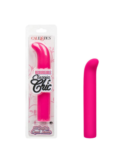 Classic Chic Silicone Rechargeable Pink Standard G Vibrator