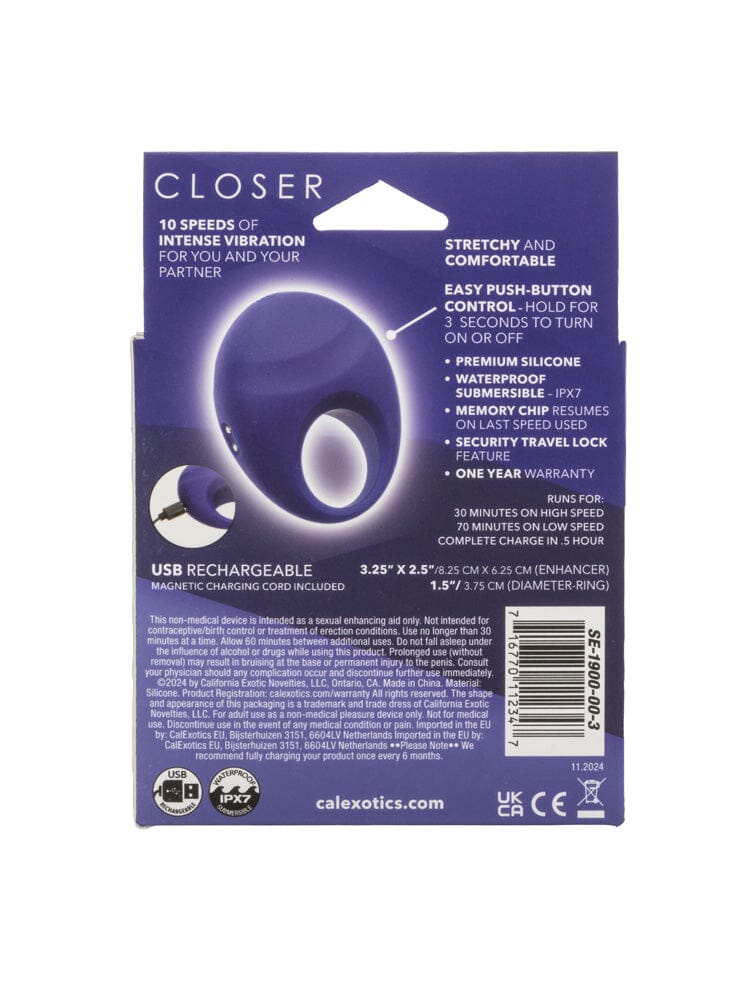 Closer Intimate Rechargeable Ring Embrace