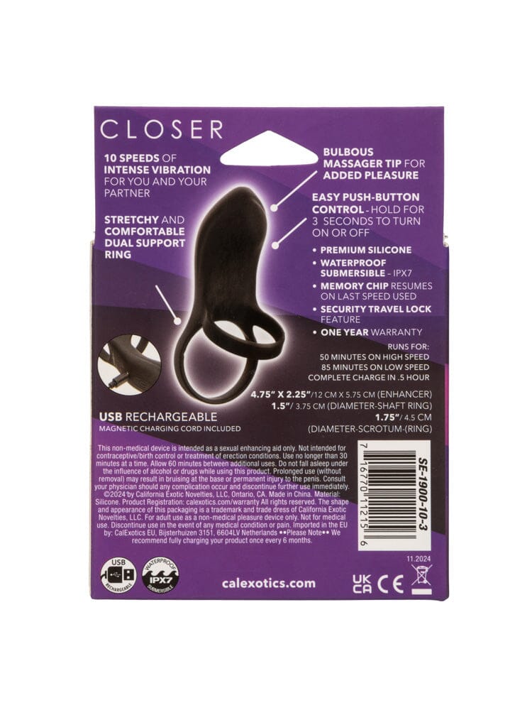 Closer Intimate Rechargeable Ring Feel