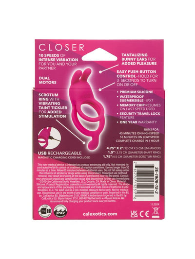 Closer Intimate Rechargeable Ring Touch