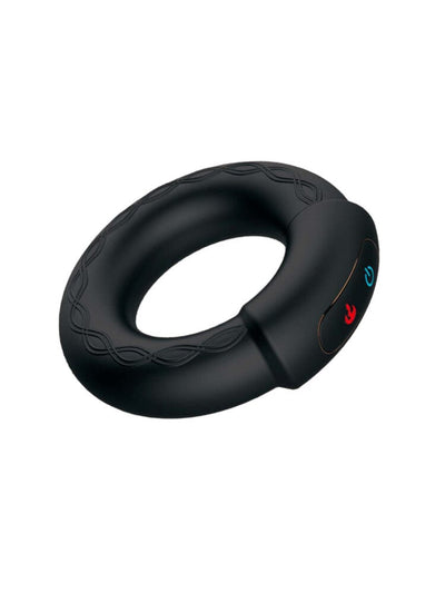 Cockpower Heat Up Cock Ring-Black