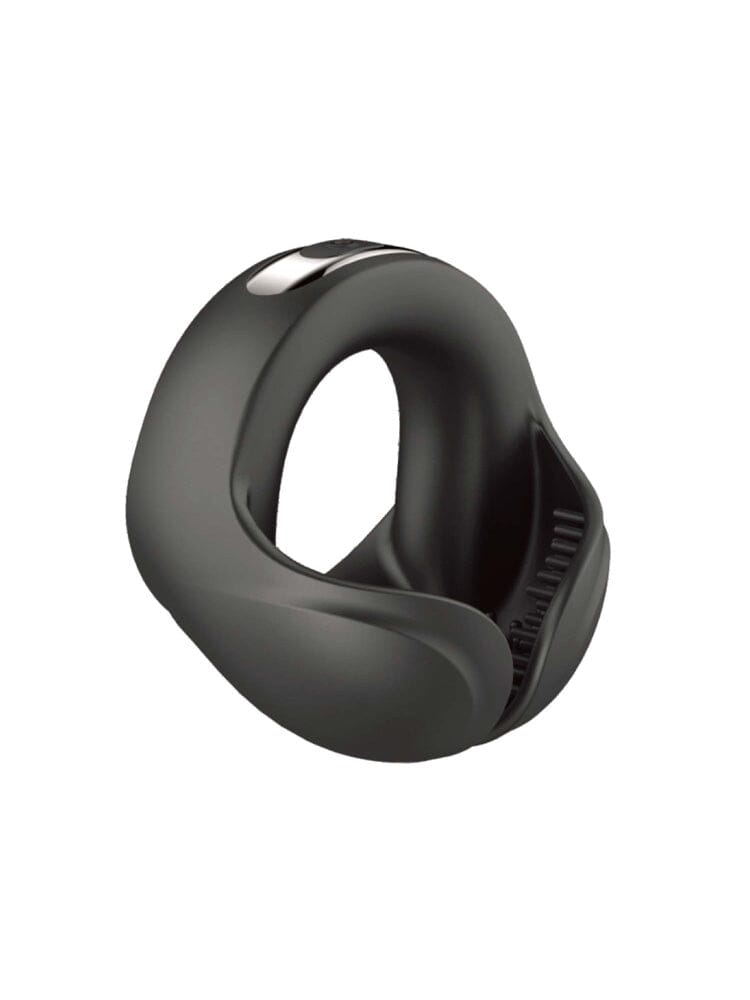 Cockpower Scrotum Hugger Cock Ring-Black