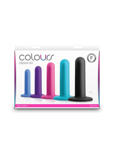 Colours - Silicone Dilator Kit - Multicolour