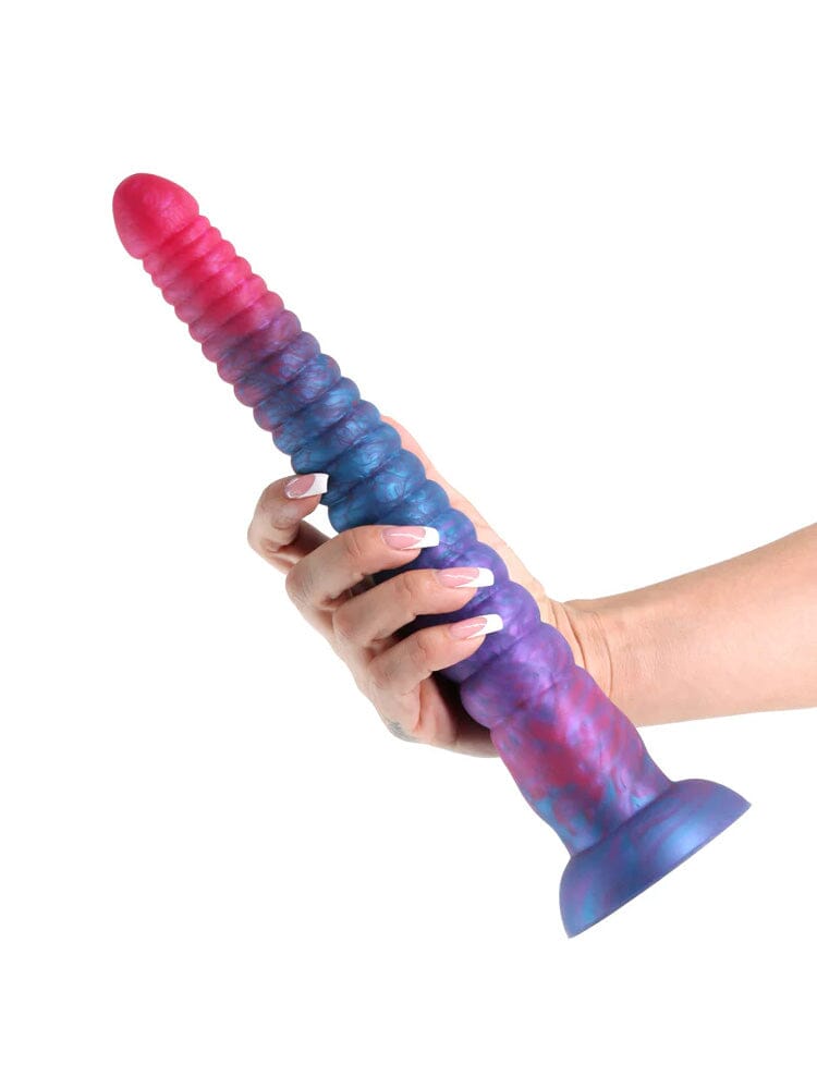 Colours - Stacked - 12" Dildo - Pink/Blue