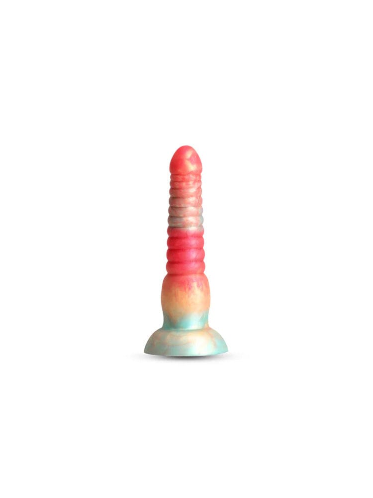 Colours - Stacked - 6" Dildo - Red/Gold