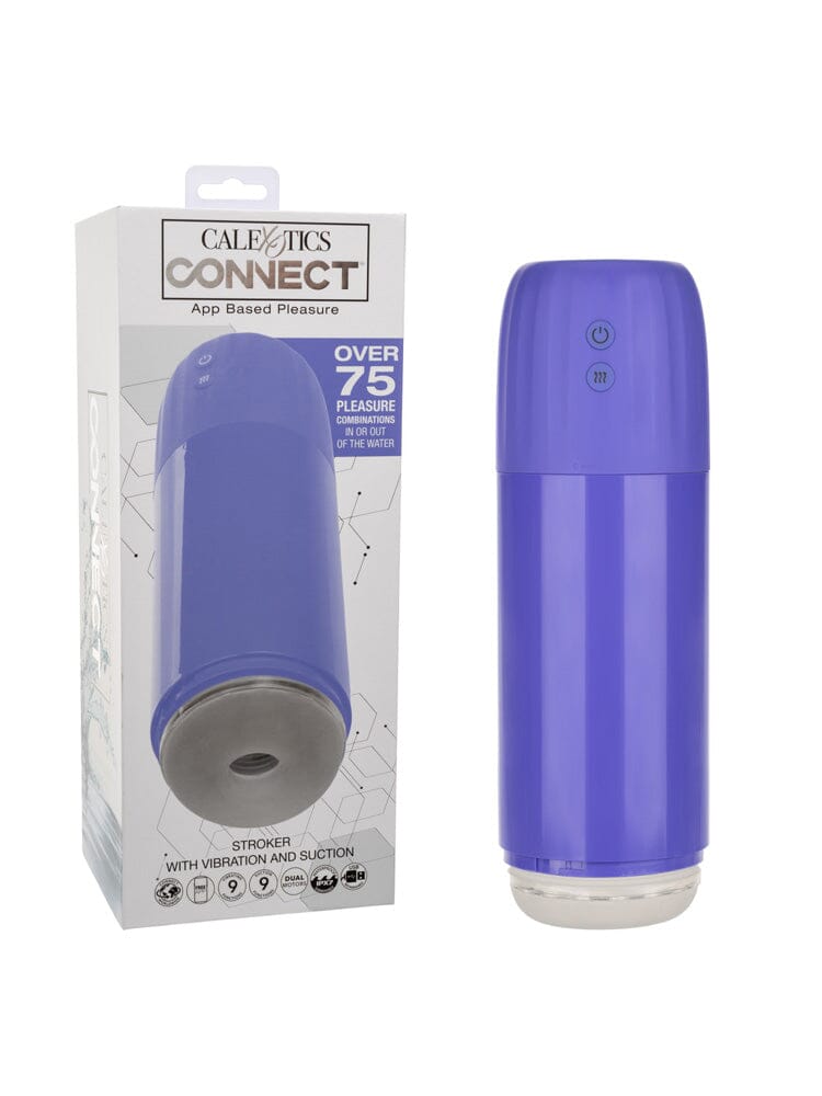 Connect App Compatible Stroker with Vibration and Suction