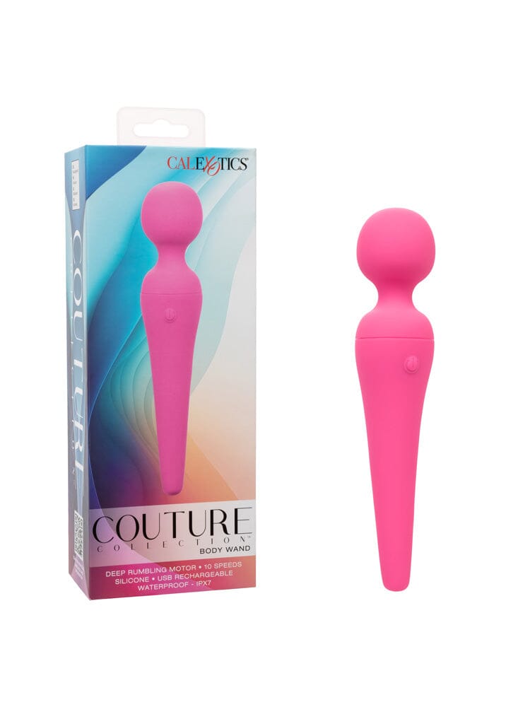 Couture Collection Silicone Rechargeable Body Wand Vibrator