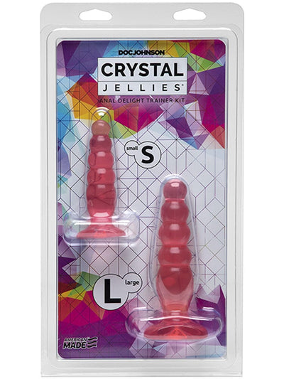 Crystal Jellies Anal Delight Trainer Kit