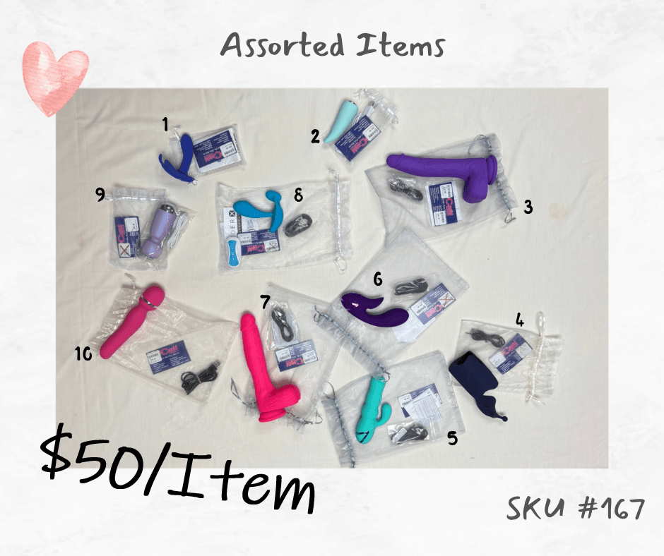 Cupid's $50 Assorted Toys