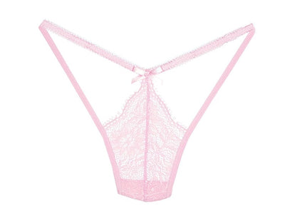 Dreaming Lace Thong - Pink O/S