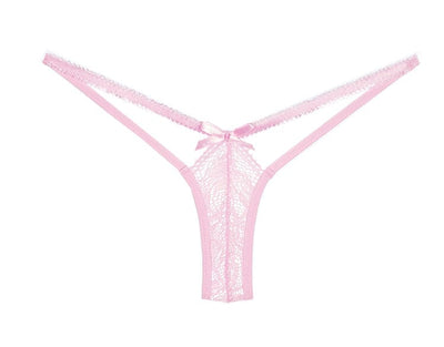 Dreaming Lace Thong - Pink O/S