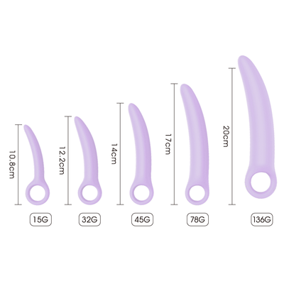 Ease 5 Piece Silicone Dilator Set