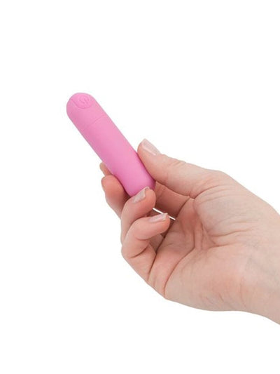 Essential 9 Function 3 inch Rechargeable Power Bullet - Pink