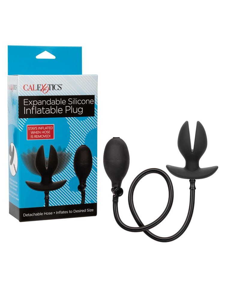 Expandable Silicone Inflatable Butt Plug