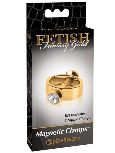 Fetish Fantasy Gold Magnetic Clamps