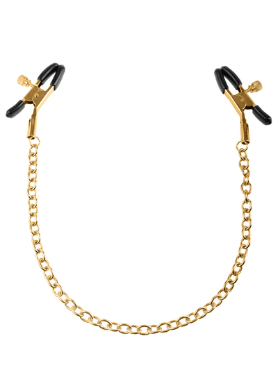 Fetish Fantasy Gold Nipple Clamps